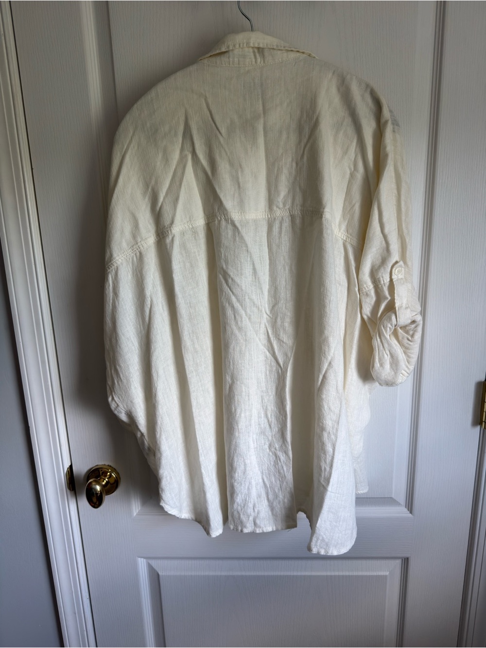 AE Oversized Beach Shirt - cream - Picture 4 of 7
